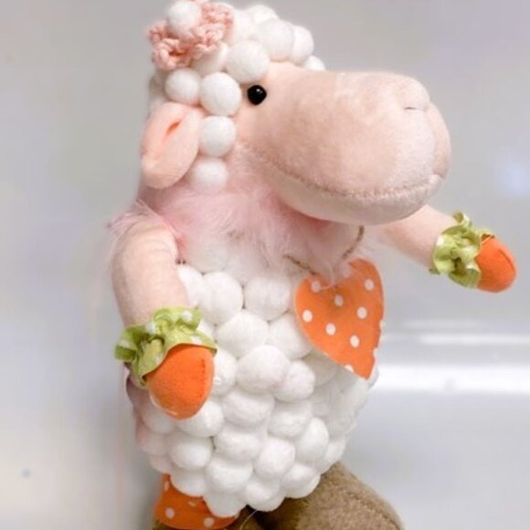 Cotton Ball Sheep Decor - Picture 2 of 5